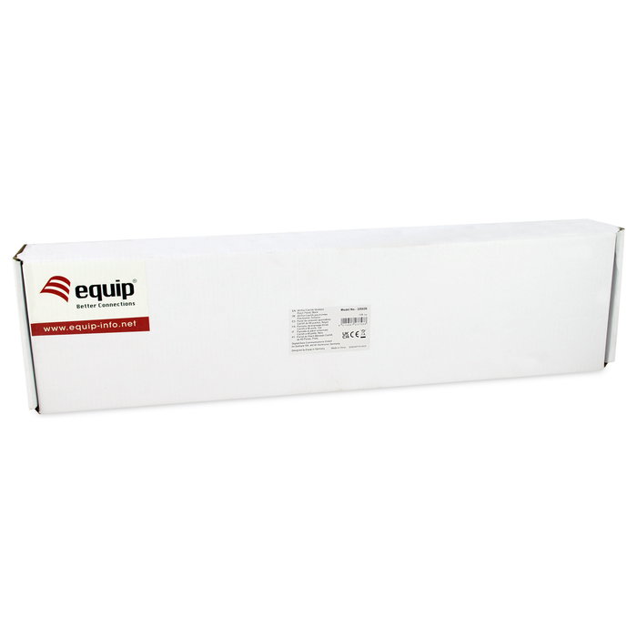 EQUIP Patchpanel 48x RJ45 Cat6A 19, 1U FTP Premium Negro EQUIP Patchpanel 48x RJ45 Cat6A 19, 1U FTP Premium Negro