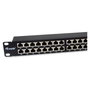 EQUIP Patchpanel 48x RJ45 Cat6A 19, 1U FTP Premium Negro