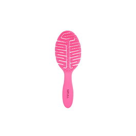 Bifull Cepillo Esqueleto Desenredante Fluor Leaf Rosa para Pelo Fácil y Rápido, Reduce Tirones y Roturas