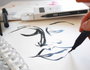 Kreul Set 4 rotuladores escritura BLACK MARKER negro