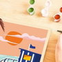 Ravensburger Kit de Pintura por Números Cabaña de Playa 24x30 cm Adulto
