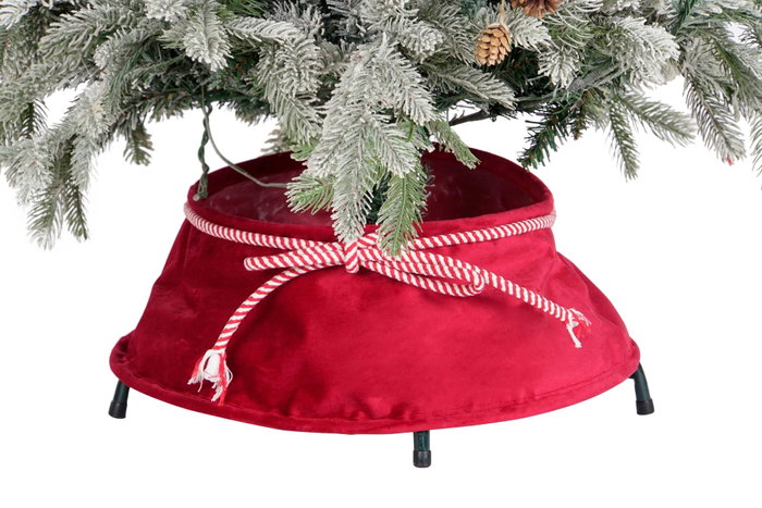 DKD Home Decor Base Árbol Poliéster 46x46x18 Rojo DKD Home Decor Base Árbol Poliéster 46x46x18 Rojo