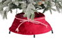 DKD Home Decor Base Árbol Poliéster 46x46x18 Rojo