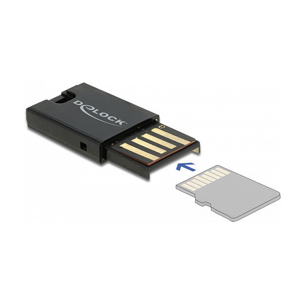 DeLOCK Lector de tarjetas USB 2.0 para Micro SD 91603