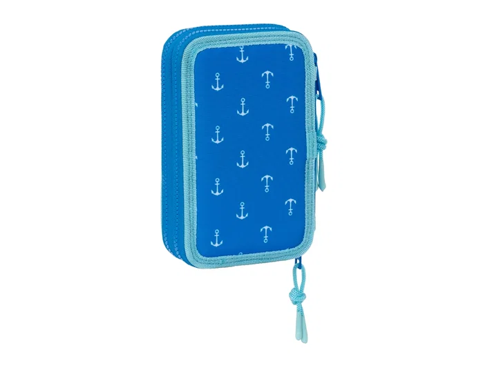 Safta Plumier Escolar Donald Duck con Doble Cremallera y 28 Piezas
