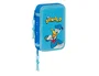 Safta Plumier Escolar Donald Duck con Doble Cremallera y 28 Piezas