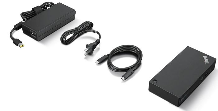 Lenovo Notebook Dock/Port Replicator Wired USB 3.2 Gen 1 Type-C Black