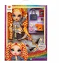 MGA Rainbow High Sparkle & Shine Clementine - Naranja con Piernas de Purpurina Líquida