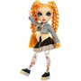 MGA Rainbow High Sparkle & Shine Clementine - Naranja con Piernas de Purpurina Líquida