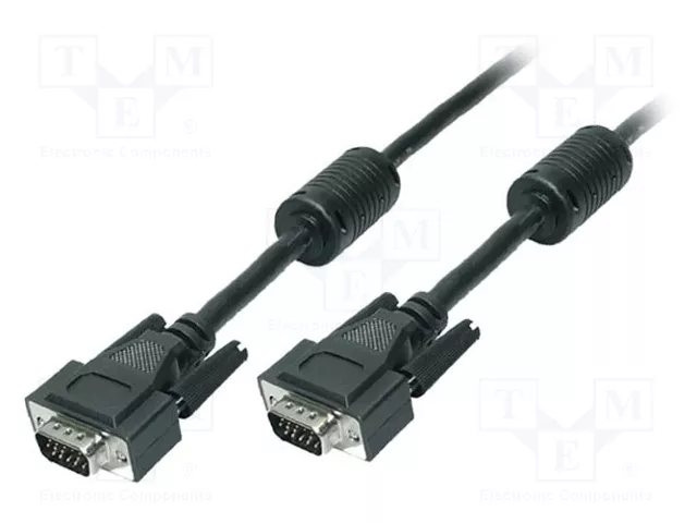 LogiLink Cable VGA 20m HD15 macho a macho negro