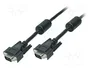 LogiLink Cable VGA 20m HD15 macho a macho negro