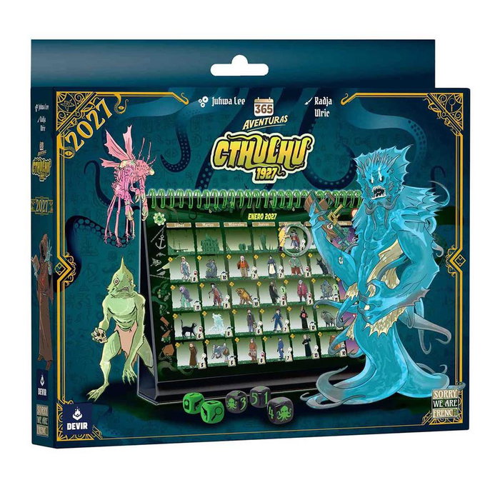 Devir Calendario de Adviento 365 Adventures Cthulhu