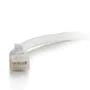 C2G Cable de Red Ethernet RJ45 Cat 6 UTP 2 Metros Blanco, Conectores Macho Moldeados, Trenzado