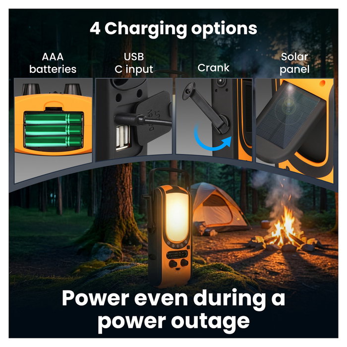 Extralink Power Ranger EPS-6000 Radio Portátil de Emergencia con Powerbank Extralink Power Ranger EPS-6000 Radio Portátil de Emergencia con Powerbank