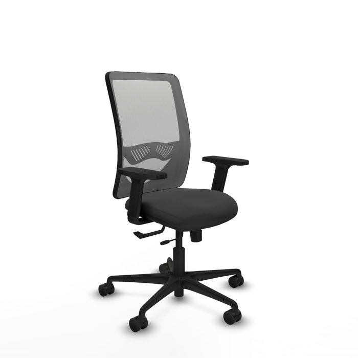 PIQUERAS Y CRESPO Silla de oficina Zulema Gris oscuro y Gris PIQUERAS Y CRESPO Silla de oficina Zulema Gris oscuro y Gris