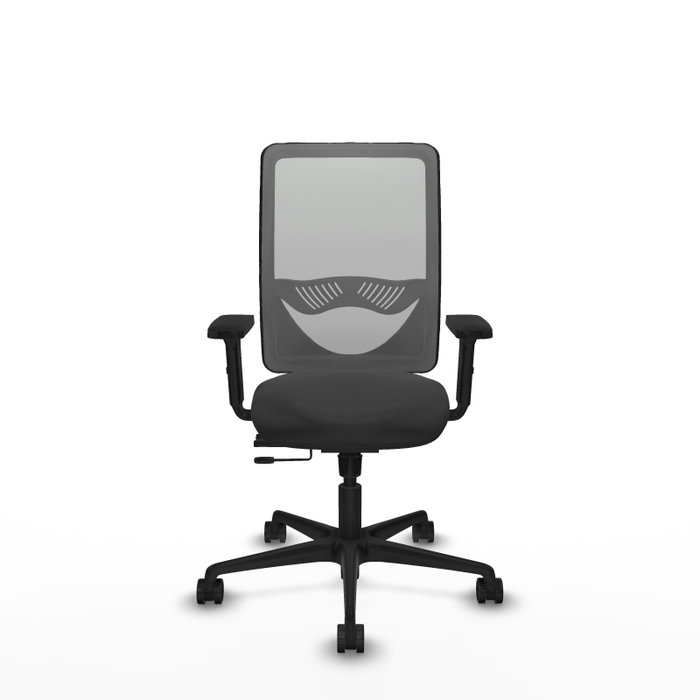 PIQUERAS Y CRESPO Silla de oficina Zulema Gris oscuro y Gris PIQUERAS Y CRESPO Silla de oficina Zulema Gris oscuro y Gris