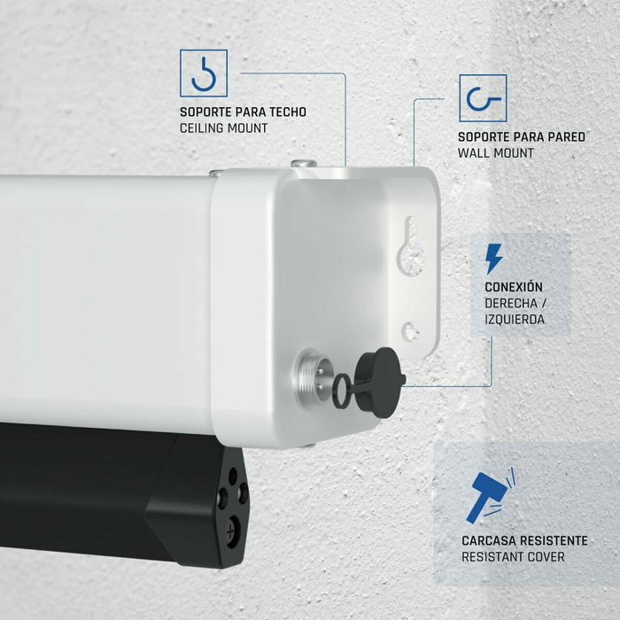 Pantalla Eléctrica Mural iggual IGG319680 92"