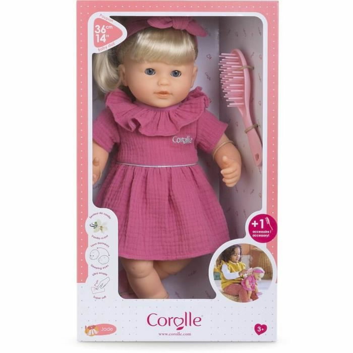 Corolle Mon Grand Poupon Jade - Muñeca de pelo con aroma vainilla - 36 cm Corolle Mon Grand Poupon Jade - Muñeca de pelo con aroma vainilla - 36 cm