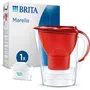 Brita Jarra Marella Roja 2.4L con 1 Cartucho Filtro Maxtra Pro All-in-1
