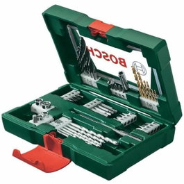 Bosch Juego de brocas y taladros TiN V-Line de 48 piezas con vástago magnético