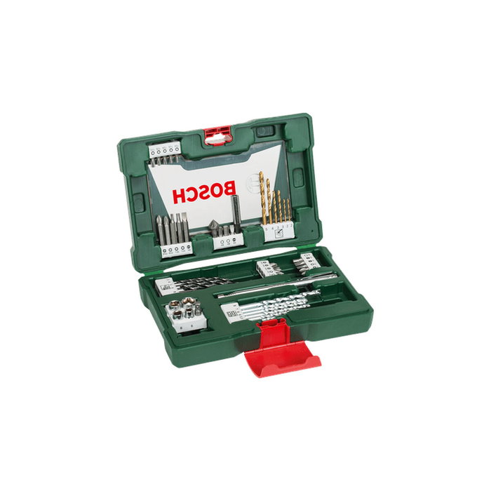 Bosch Juego de brocas y taladros TiN V-Line de 48 piezas con vástago magnético