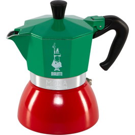 Bialetti MOKA 4TZ Induction Italia, 150 ml, multicolor