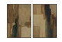 DKD Home Decor Cuadro Lienzo Abstracto 100x4x140 cm Surtido de 2 unidades