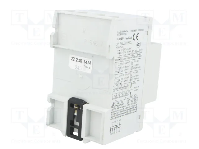 EATON ELECTRIC Contactor de Instalación Modular Z-SCH 4-polar 63A 230VAC EATON ELECTRIC Contactor de Instalación Modular Z-SCH 4-polar 63A 230VAC