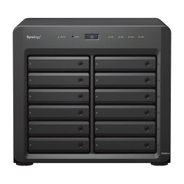 Synology DS3622xs+ NAS DiskStation 12 Bahías 3.5\" / 2.5\" Intel Xeon D-1531 16GB DDR4 ECC RAM Torre Escalable a 36 Bahías para Pyme Empresa
