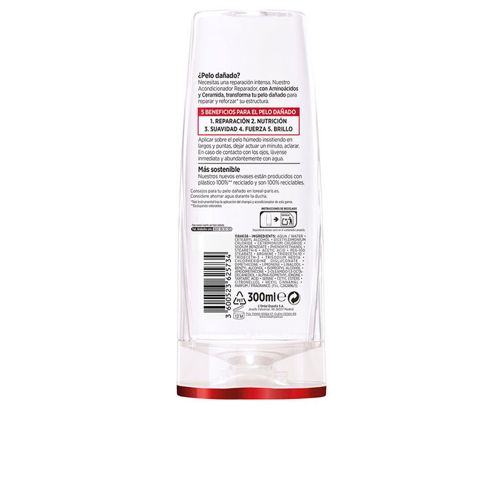 L'Oréal Paris Elvive Total Repair 5 Acondicionador Reconstituyente 300 ml para Cabello Dañado