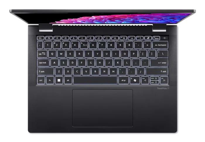 Acer TravelMate P6 TMP614-73 Portátil 14" OLED WQXGA+ Intel Core Ultra 5 125H, 16GB LPDDR5x, 512GB SSD, Wi-Fi 7, Windows 11 Pro, Negro