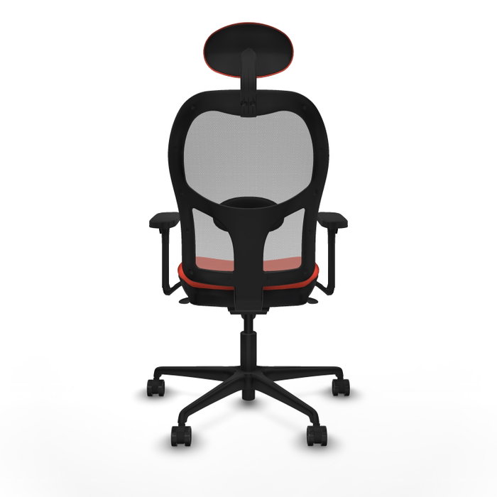 PIQUERAS Y CRESPO Silla de oficina Jorquera naranja oscuro y gris PIQUERAS Y CRESPO Silla de oficina Jorquera naranja oscuro y gris