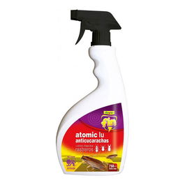 Flower Insecticida Anticucarachas Atomic Lu Fin - Insecticida de Alta Eficacia para Interior y Exterior, Pulverizador 750 ml