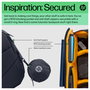 HP Creator 10L Dark Navy - Funda Tipo Bandolera Resistente al Agua para Portátil de 33.8 cm (13.3 pulgadas), Compatible con la Mayoría de Laptops de 13.3"