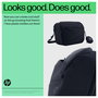 HP Creator 10L Dark Navy - Funda Tipo Bandolera Resistente al Agua para Portátil de 33.8 cm (13.3 pulgadas), Compatible con la Mayoría de Laptops de 13.3"