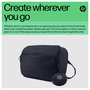 HP Creator 10L Dark Navy - Funda Tipo Bandolera Resistente al Agua para Portátil de 33.8 cm (13.3 pulgadas), Compatible con la Mayoría de Laptops de 13.3"