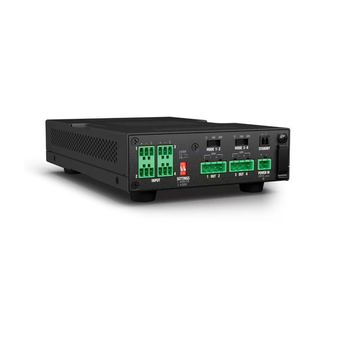 LD Systems LDAMP405 Mini Amplificador Profesional 4 x 50 W Clase D LD Systems LDAMP405 Mini Amplificador Profesional 4 x 50 W Clase D