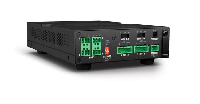 LD Systems LDAMP405 Mini Amplificador Profesional 4 x 50 W Clase D 4 Ohmios Garantía 5 Años LD Systems LDAMP405 Mini Amplificador Profesional 4 x 50 W Clase D 4 Ohmios Garantía 5 Años