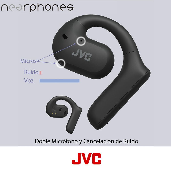 JVC Auriculares Inalámbricos Nearphones HA-NP35T Negro JVC Auriculares Inalámbricos Nearphones HA-NP35T Negro