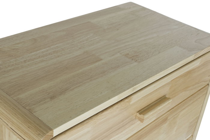 Sinfonier DKD Home Decor Natural Madera de caucho Madera MDF 60 x 30 x 108 cm