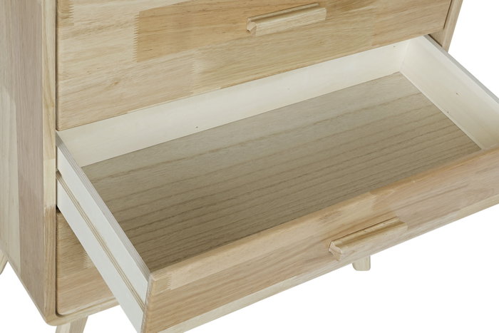 Sinfonier DKD Home Decor Natural Madera de caucho Madera MDF 60 x 30 x 108 cm