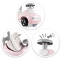 Smoby Portabebés 2 en 1 Auto Pink Rosa