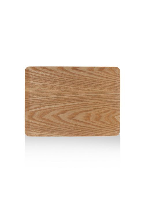 Hermia NTR0025 Bandeja de Madera y Beige 36 x 28 cm Decoración Hogar
