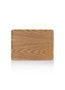 Hermia NTR0025 Bandeja de Madera y Beige 36 x 28 cm Decoración Hogar