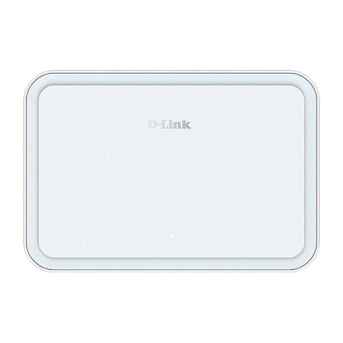 D-Link DBR-330 Router de Viaje Wi-Fi 6 AX3000 4G/5G Portátil con Puerto USB y Lector MicroSD, Blanco