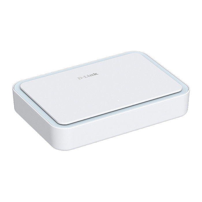 D-Link DBR-330 Router de Viaje Wi-Fi 6 AX3000 4G/5G Portátil con Puerto USB y Lector MicroSD, Blanco
