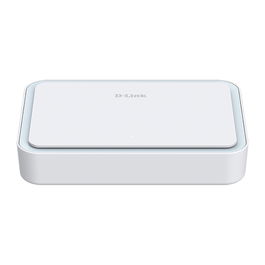 D-Link DBR-330 Router de Viaje Wi-Fi 6 AX3000 4G/5G Portátil con Puerto USB y Lector MicroSD, Blanco