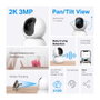 TP-Link TC71 Almohadilla Cámara de Seguridad IP Interior 2304 x 1296 Píxeles Escritorio 3MP WiFi 2-Pack
