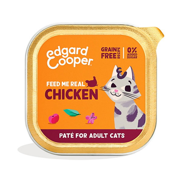 Edgard Cooper EC Feline Adult Paté de Pollo de Corral 16x85g Edgard Cooper EC Feline Adult Paté de Pollo de Corral 16x85g