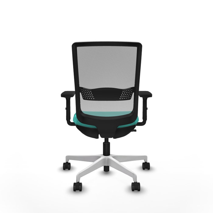 PIQUERAS Y CRESPO Silla de oficina Haches con mecanismo Sincro/Traslack Turquesa y Gris PIQUERAS Y CRESPO Silla de oficina Haches con mecanismo Sincro/Traslack Turquesa y Gris
